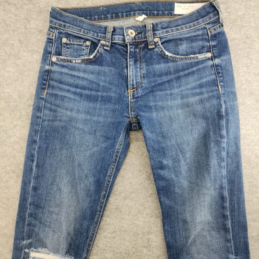 Women’s Blue Denim Jeans - Classic Mid Wash